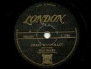 V RARE BILL HALEY 78 CRAZY MAN CRAZY / WHATCHA GONNA DO  UK GOLD LONDON L1190 EX