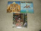IRON MAIDEN - 3LPs Powerslave   Somewhere In Time   Seventh Son Of A Seventh Son