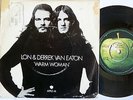 LON & DERREK VAN EATON Warm Woman/More Than Words 1972 APPLE DEMO 45 EX/VG+