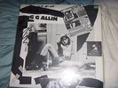 GG ALLIN DIRTY LOVE SONGS RARE DOUBLE VINYL LP WITH POSTER