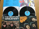 2 LP THE BEATLES rubber soul greatest hits SONDERAUFLAGE mfp PAPPSCHUBER RAR