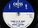 Blues 78 MUDDY WATERS Clouds In My Heart/Ooh Wee on Chess