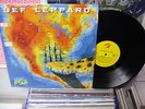Def Leppard First Strike Lp Rare Original Press Belgium Import Vg+