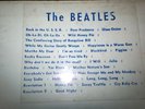 BEATLES WHITE ALBUM LP (COVER ONLY) WITH RARE STICKER