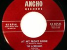 HEAR Academics 45 Darla My Darling/At My Front Door ANCHO 103 RARE doo wop NM-