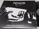 Razor LP Armed & Dangerous Razor Edge Records Promotion Limited