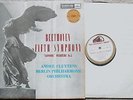 BEETHOVEN SYMPHONY NO.5 CLUYTENS ASD 267 WHITE/GOLD