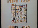 STEVE LACY - Brion Gysin jazz free jazz hat hut OG lp w. extra's