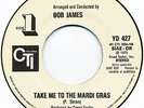 BOB JAMES - Take me to the Mardi Gras CLASSIC BREAKS TOP RARE ITALIAN ONLY JB 45