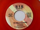INFERNOS THE ANGEL OF 4TH AVENUE RARE ORANGE WAX NEAR MINT BAB 127  DOO WOP 45