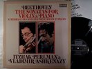 PERLMAN & ASHKENAZY . Beethoven .Sonatas violin. BOX 5 LP UK DECCA D92D5 EX/EX++