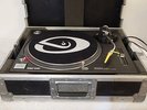 Technics 1210 mk2 dj turntable plattenspieler+Case/Koffer+System Tonar