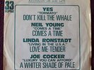 NEIL YOUNG, COMES A TIME + YES LINDA RONSTADT JOE COCKER 78 EP SINGLE 7