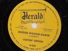 HEAR Blues 78 LIGHTNIN' HOPKINS Boogie Woogie Dance on Herald