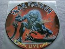 IRON MAIDEN A REAL LIVE ONE LP PICTURE DISC NWOBHM RARE NEW MINTSTEVE HARRIS