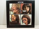 THE BEATLES LET IT BE MINT LP RECORD WITH ALBUM COVER JOHN PAUL GEORGE AND RINGO