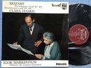 CLARA HASKIL & MARKEVITCH  Mozart Piano  ORIG Philips Hi-Fi Plum HOL-1960s LP NM