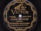 Victor #20415: Jelly-Roll Morton-Dr. Jazz/Dixieland Jug Blowers-Memphis Shake E-