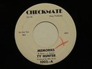 northern soul TY HUNTER Memories CHECKMATE M- DJ hear soundclip