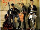 STRAY CATS - CROSS OF LOVE / SHOTGUN BABY - RARE  AU 45rpm PS ROCKABILLY