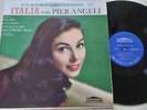 PIER ANGELI con ITALIA *RARE US DYNAMIC STEREO LP 60s*