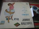 JOHNNY HALLYDAY - VEN A BAILAR EL TWIST SPAIN EP 1961, BLEU LETTERS DESIGN