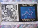 LED ZEPPELIN DESTROYER LIVE  TREE LP BOX GREY AND MULTICOLORED VINYL