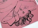 ANDY WARHOL RECLINING NUDE ART COVER PINK BLUE NOTE JAZZ RECORD PRISTINE N.MINT