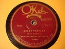 JAZZ BIX BEIDERBECKE Royal Garden Blues/Goose Pimples OKEH 8544