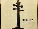 JASCHA HEIFETZ bach two violin concertos LP Mint- LM-1818 Mono 1954 USA SD