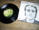 JOHN LENNON MIND GAMES APPLE RECORDS DEMO Record 45 rpm Single Vinyl.