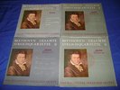 Budapest String Quartet: Beethoven. 50s A 01195/6/7/8 L PLUM, BOLD PHILIPS, NM/M