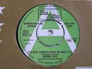 Marvin Gaye Too Busy Thinking Baby 45 Green & White DEMO UK Tamla Motown 1969