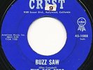 GEE CEES on Crest -BUZZ SAW- mod r&b tittyshaker surf instro HEAR glen campbell