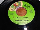 Fortson & Scott NORTHERN SOUL 45 Sweet Lover / My Dreams of You