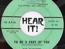 DOO-WOP 45 - THE CLICKETTES 'To Be A Part Of You' - RARE NYC GIRL GROUP Hear It