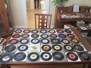 35-RARE 45 RPM RECORDS-MOST NM-MT VINYL-BEATLES/WHO-SEALED/PHILLIES/M WATERS &&&