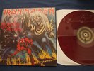 IRON MAIDEN - THE NUMBER OF THE BEAST - LTD EDITION RED VINYL 100 ONLY
