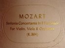 Mozart Albert Spalding William Primrose Violin & Viola SET DM-838 Red Seal 4Lp