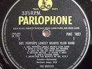 The Beatles SGT Pepper Lonely Hearts Band (Original UK Mono Parlophone LP)