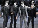 Kiss Dressed to kill LP Set,  4 Puppen noch original verpackt, Figuren ca. 20 cm
