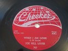 78 RPM RECORD CHECKER 763 JOE HILL LOUIS