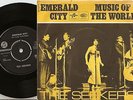 THE SEEKERS EMERALD CITY & MUSIC OF THE WORLD DANISH 45+PS 1967 FOLK BEAT OZ NZ