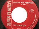 R&B ROCKER 45-LITTLE WALTER-DIGGIN MY POTATOES /SHAKE DANCER  on CHESS
