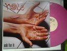 HOLE - ASK FOR IT LP ON CAROLINE 1470-1 PINK VINYL OG US 1995 NIRVANA NMINT