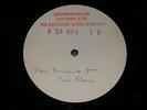 PETER SCHREIER Arien.../ DDR White Label Promo LP ETERNA 826074 MUSTERPLATTE