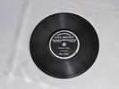 Columbia Black and Silver Disc Phonograph Record 78RPM 7 Inches VTM Embossed