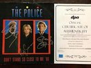 The Police Don't Stand So Close To Me '86 Signed LP