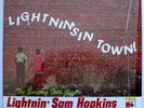 Lightnin Sam Hopkins Folk Art #5003 Lightnin's in Town RARE In Shrink Listen