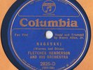 Columbia 2825-D Fletcher Henderson Orch Blue Wax 78 rpm Shellac Rare Hot Jazz